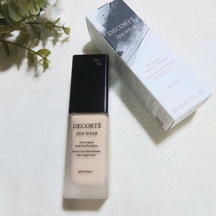 ゼン ウェア フルイド/DECORTÉ/リキッドファンデーションを使ったクチコミ(5枚目)