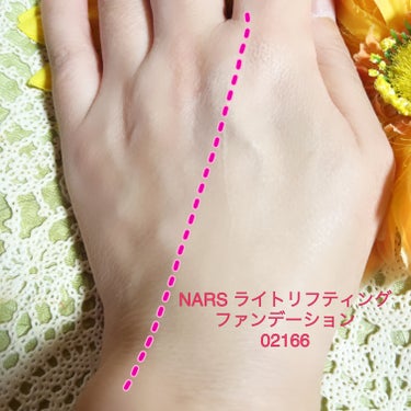 ライトリフレクティング ファンデーション 02166/NARS/リキッドファンデーションを使ったクチコミ（3枚目）