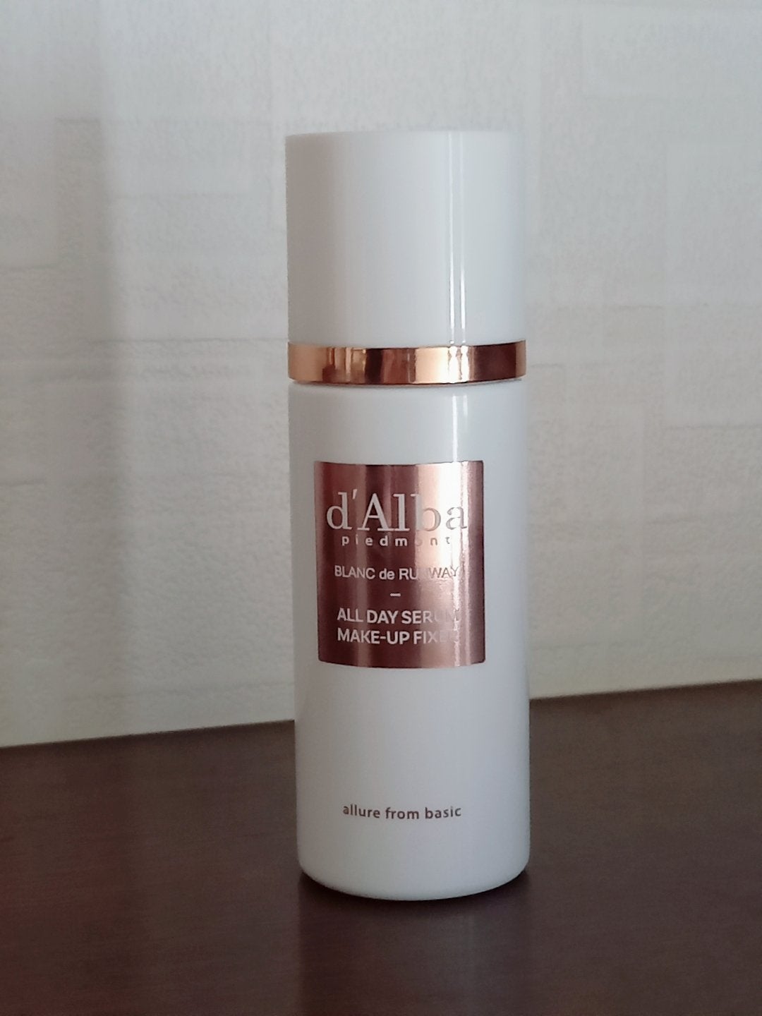 オールデイセラムメイクアップフィクサー/ダルバ/フィックスミストを使ったクチコミ(1枚目)