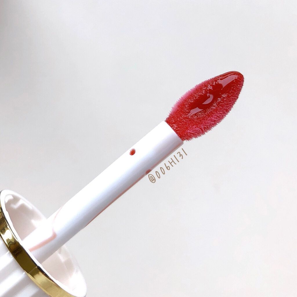 リキッドルージュ ティント(1/5新発売) 03　ルール ドゥ テ（ぬくもりを感じるティーブラウン）/PAUL & JOE BEAUTE/リップティントを使ったクチコミ（2枚目）