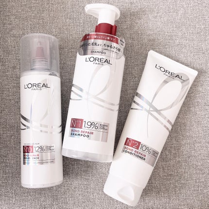 ロレアル パリ ボンド リペア 導入エッセンス/ロレアル パリ/洗い流すヘアトリートメントを使ったクチコミ(1枚目)
