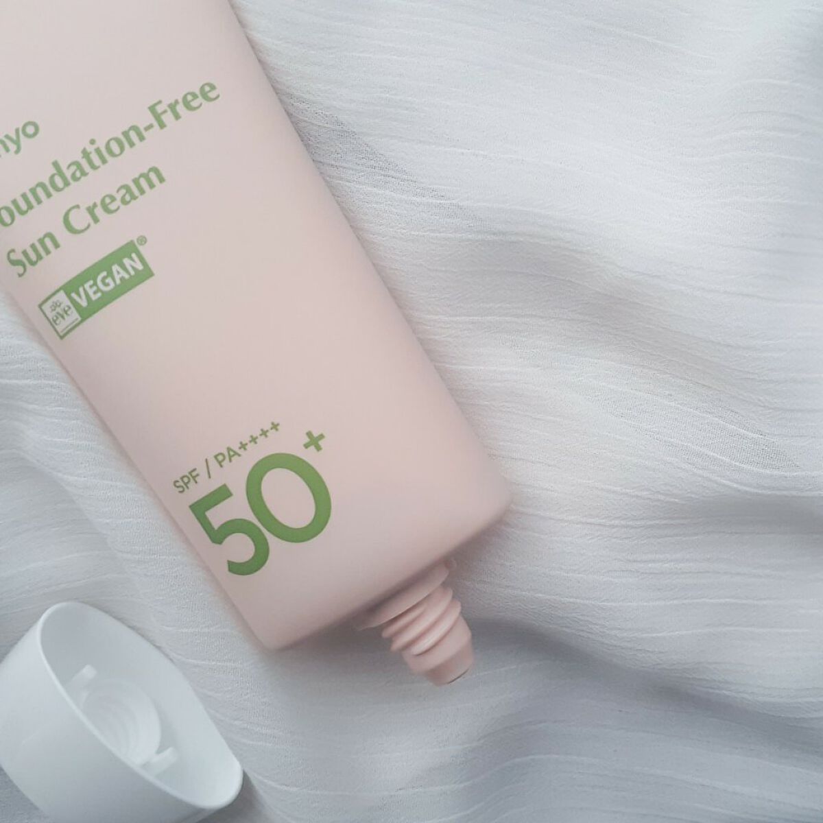 ファンデフリー サンクリーム/manyo/日焼け止めクリームを使ったクチコミ(3枚目)