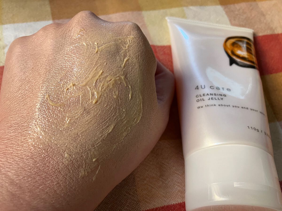 クレンジングオイルジェリー/4U care/クレンジングジェルを使ったクチコミ(4枚目)