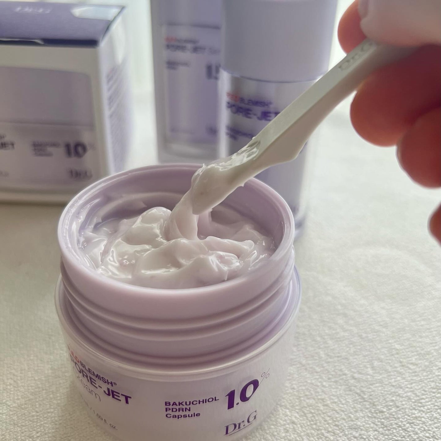 ドクタージー バクチオールポアジェットクリーム/Dr.G/フェイスクリームを使ったクチコミ(2枚目)