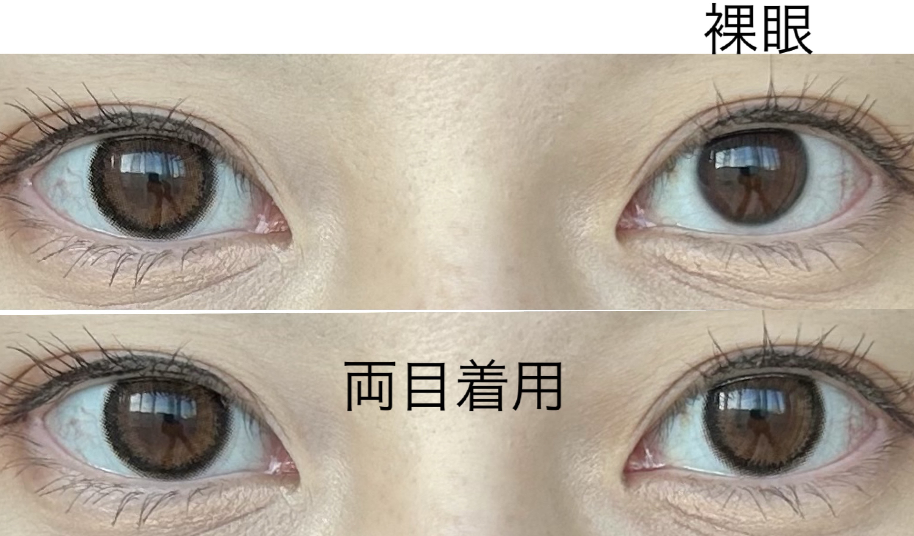 MiClair/MiClair/ワンデー（１DAY）カラコンを使ったクチコミ（2枚目）