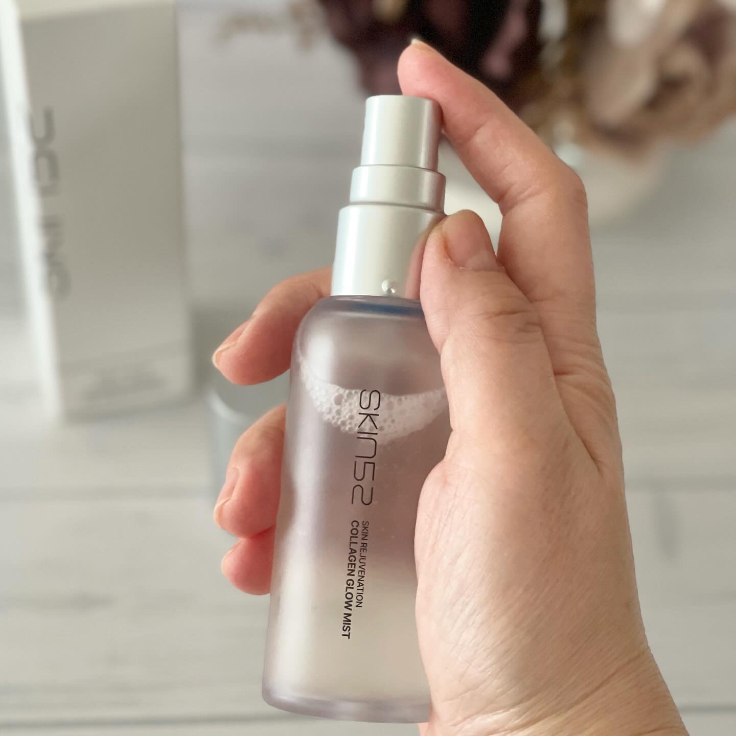 コラーゲングローミスト/SKIN52＆CO/ミスト状化粧水を使ったクチコミ（3枚目）