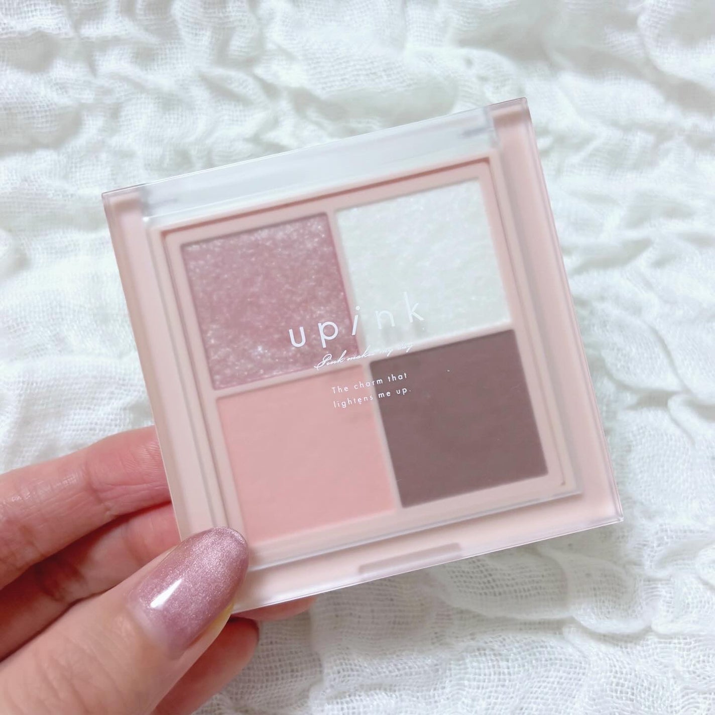 シャインオンステージアイパレット/upink/アイシャドウパレットを使ったクチコミ(1枚目)