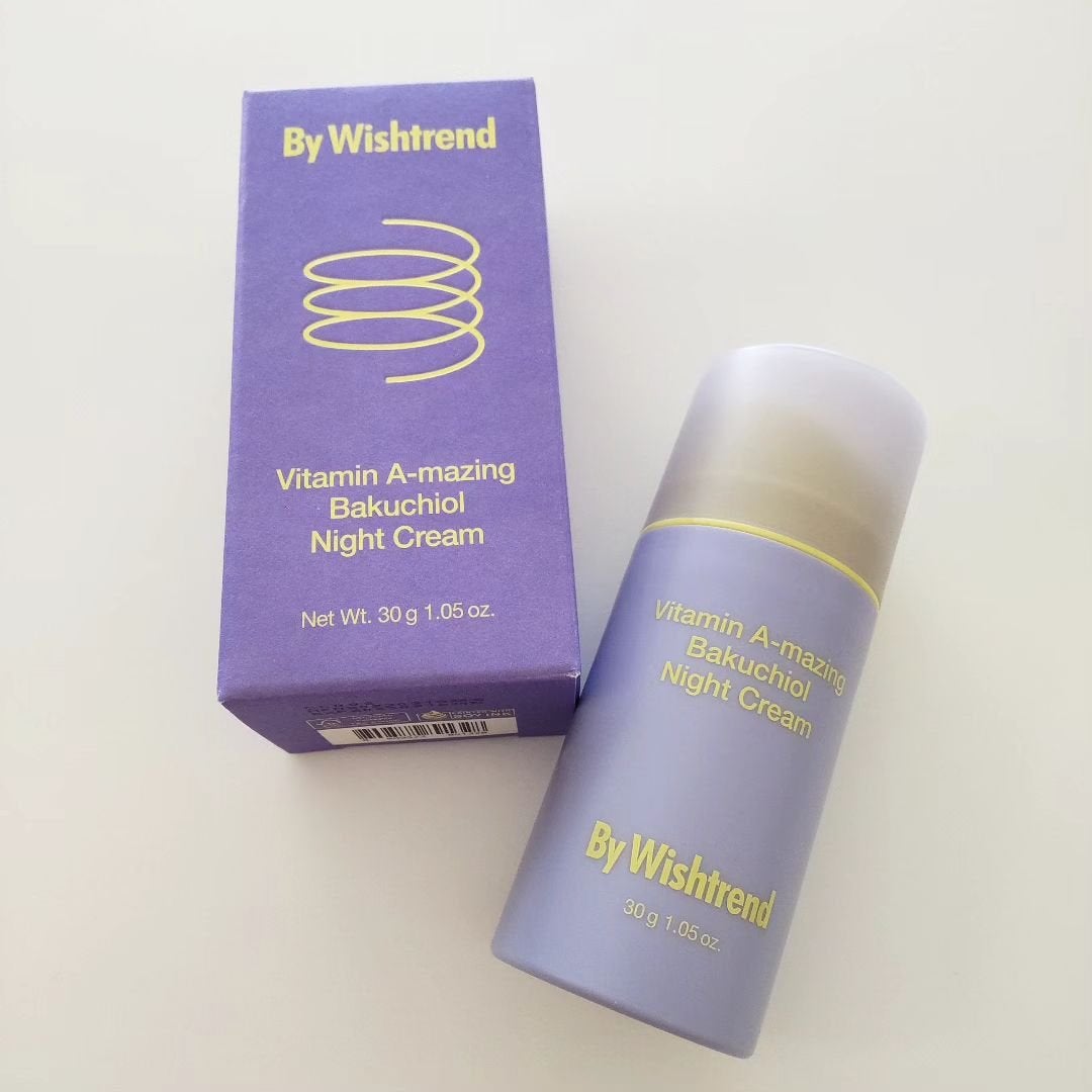 ビタミンA-mazingバクチオールナイトクリーム/By Wishtrend/フェイスクリームを使ったクチコミ(2枚目)
