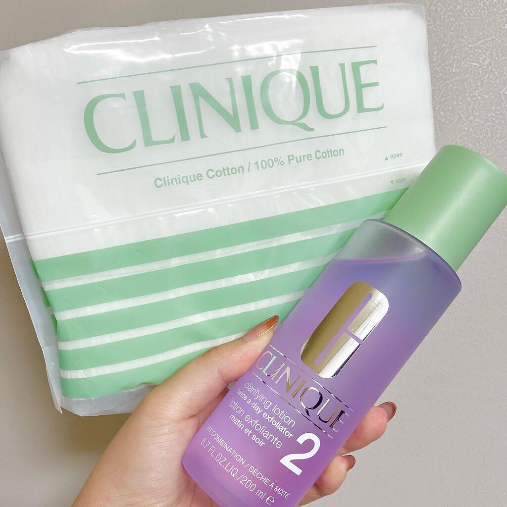 クラリファイング ローション 2/CLINIQUE/拭き取り化粧水を使ったクチコミ(2枚目)