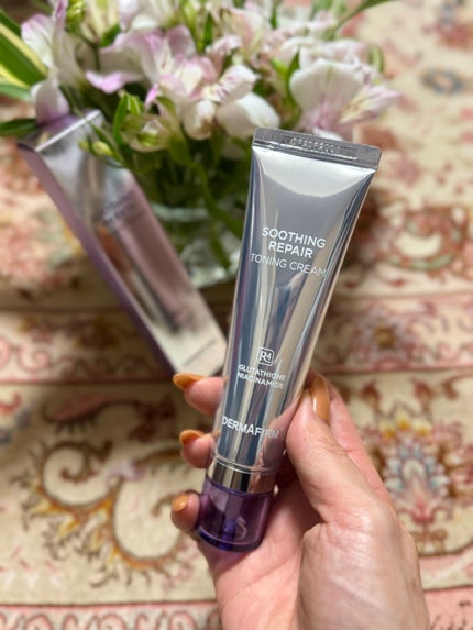 スージングリペア トーニングクリーム/ダーマファーム/フェイスクリームを使ったクチコミ(6枚目)