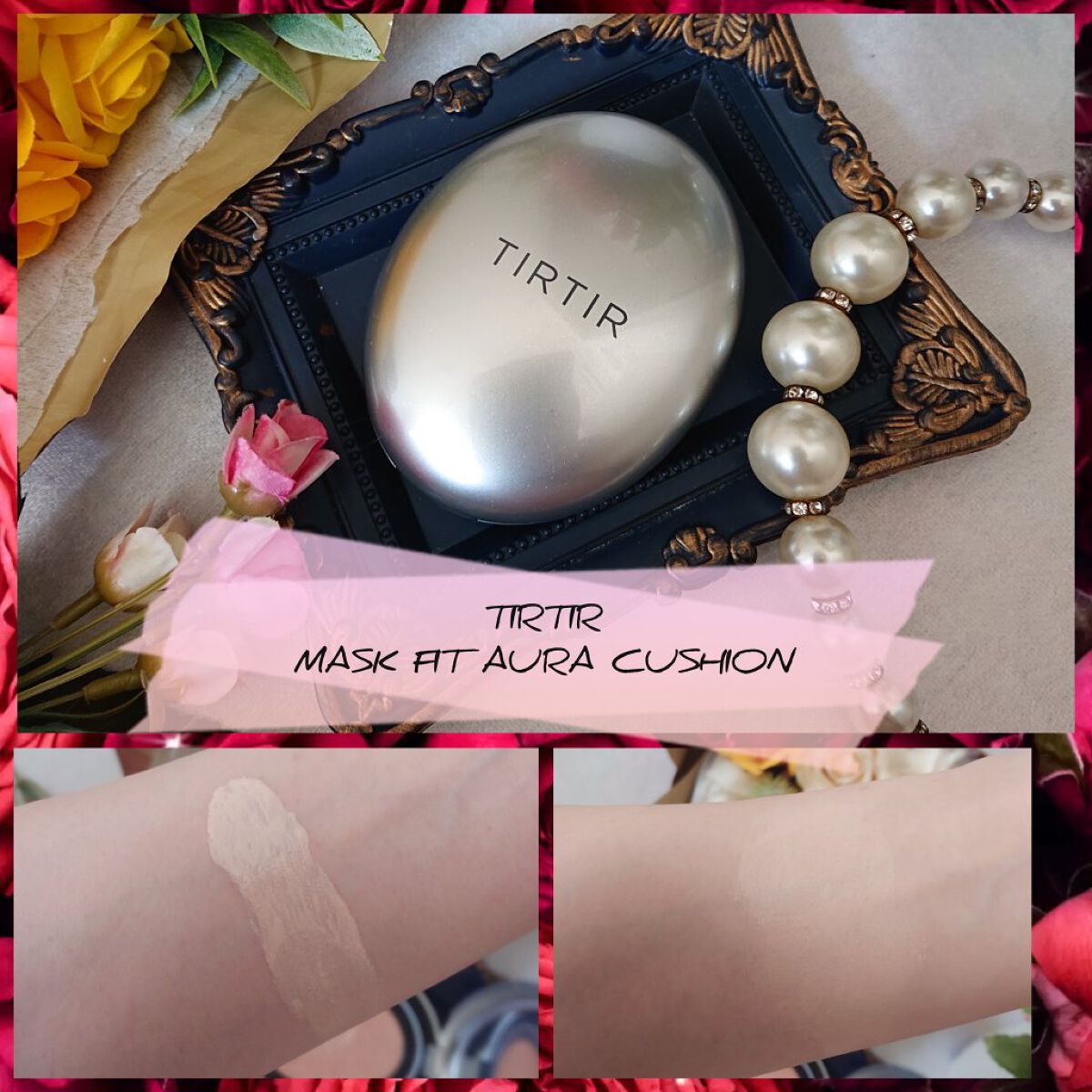 マスクフィットオーラクッション/TIRTIR(ティルティル)/クッションファンデーションを使ったクチコミ（1枚目）