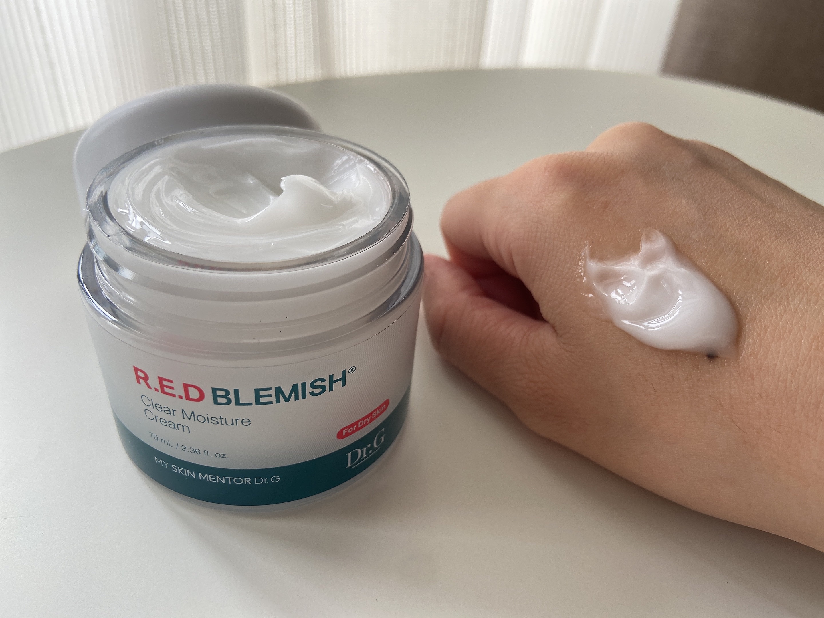 レッドブレミッシュ クリアモイスチャークリーム/Dr.G/フェイスクリームを使ったクチコミ（3枚目）