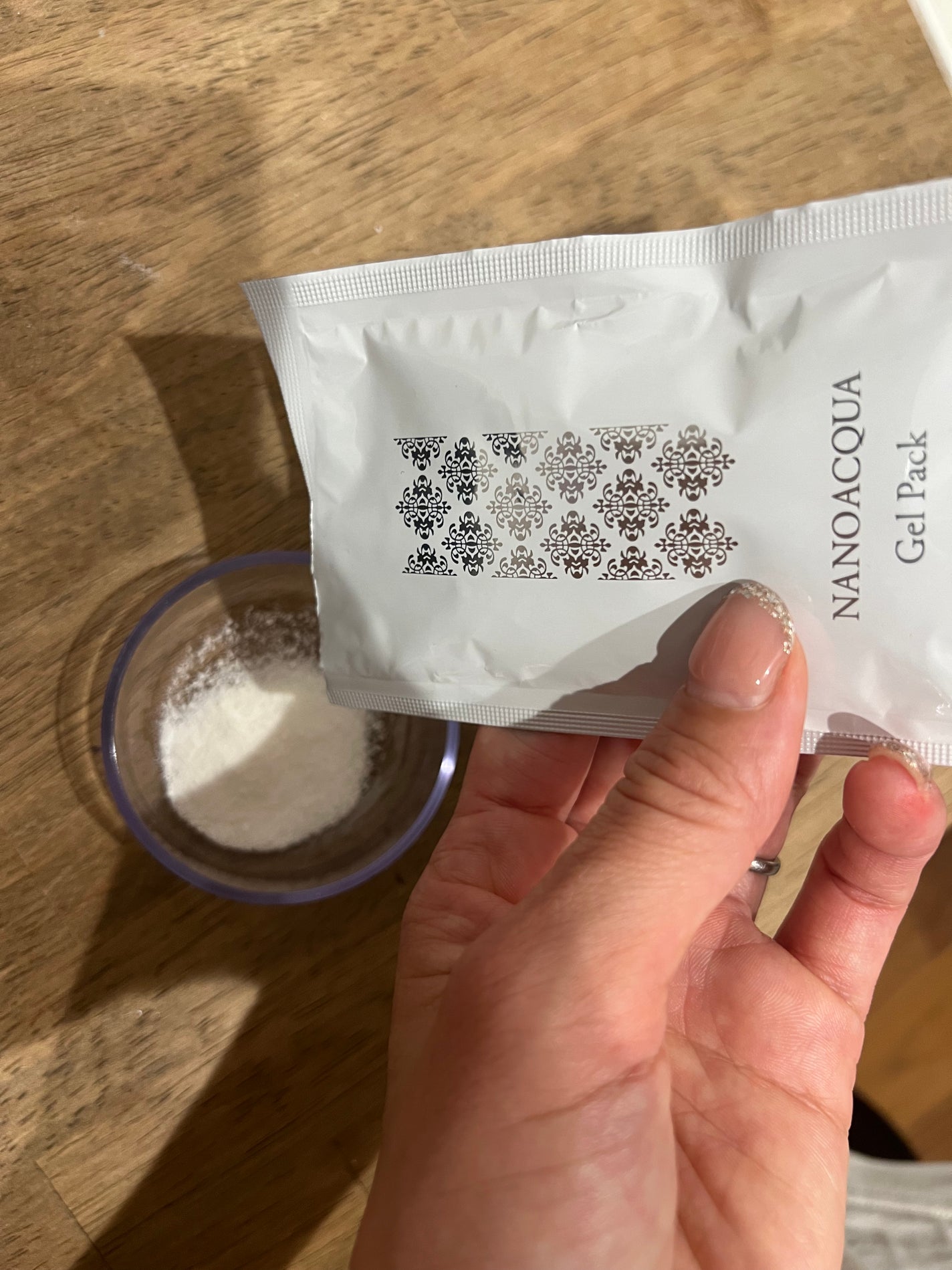 炭酸ジェルパック/NANO ACQUA/洗い流すパック・マスクを使ったクチコミ(2枚目)