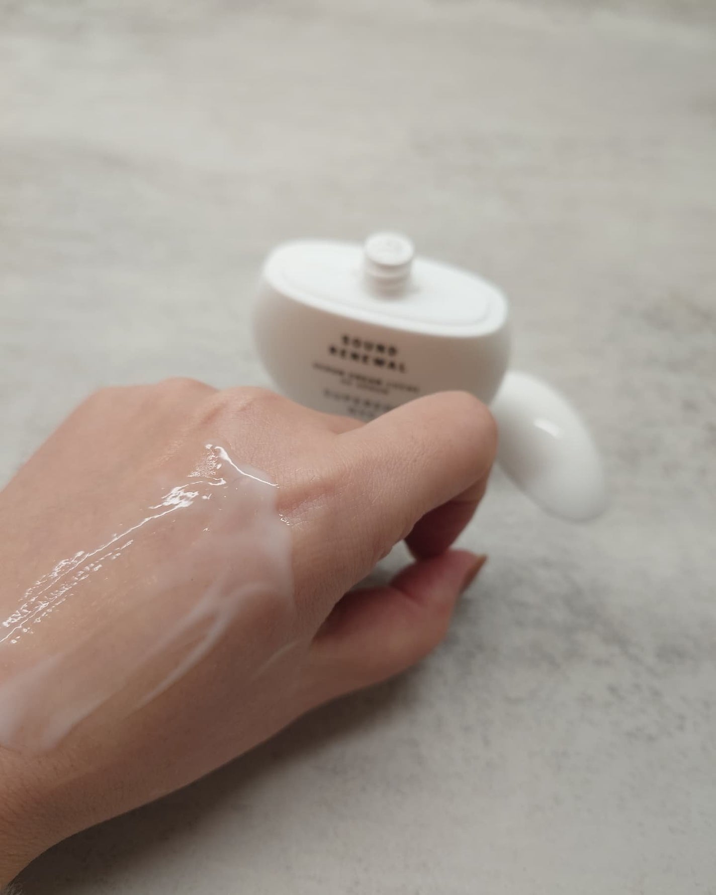 サウンド リニューアル セラムクリーム/SUPEREGG /フェイスクリームを使ったクチコミ(5枚目)