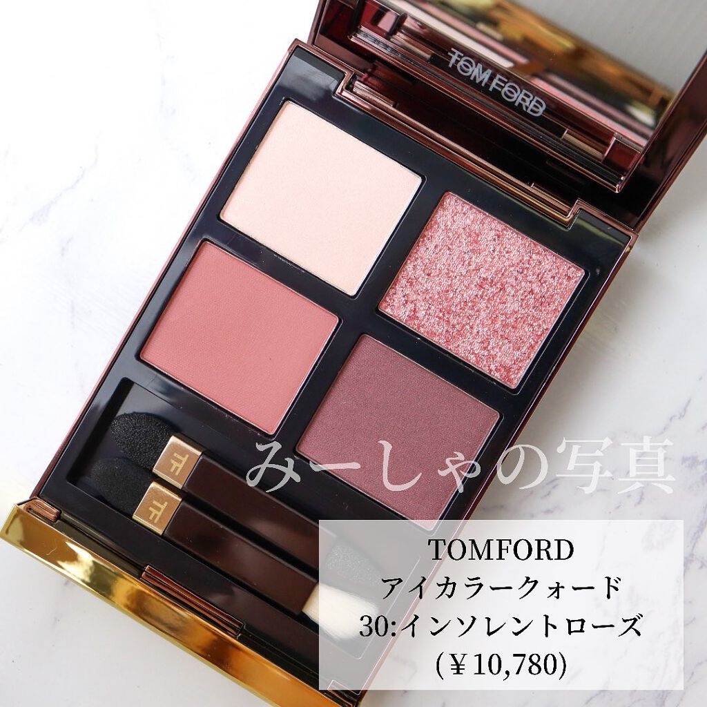 アイ カラー クォード/TOM FORD BEAUTY/アイシャドウパレットを使ったクチコミ(2枚目)