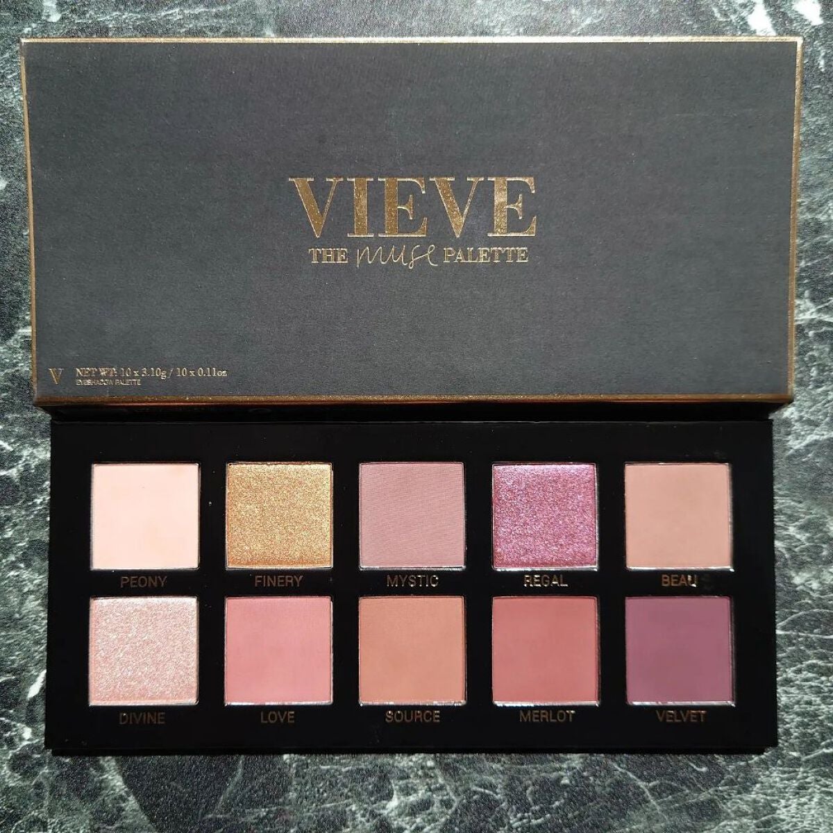 THE MUSE EYESHADOWPALETTE/VIEVE/アイシャドウパレットを使ったクチコミ(3枚目)
