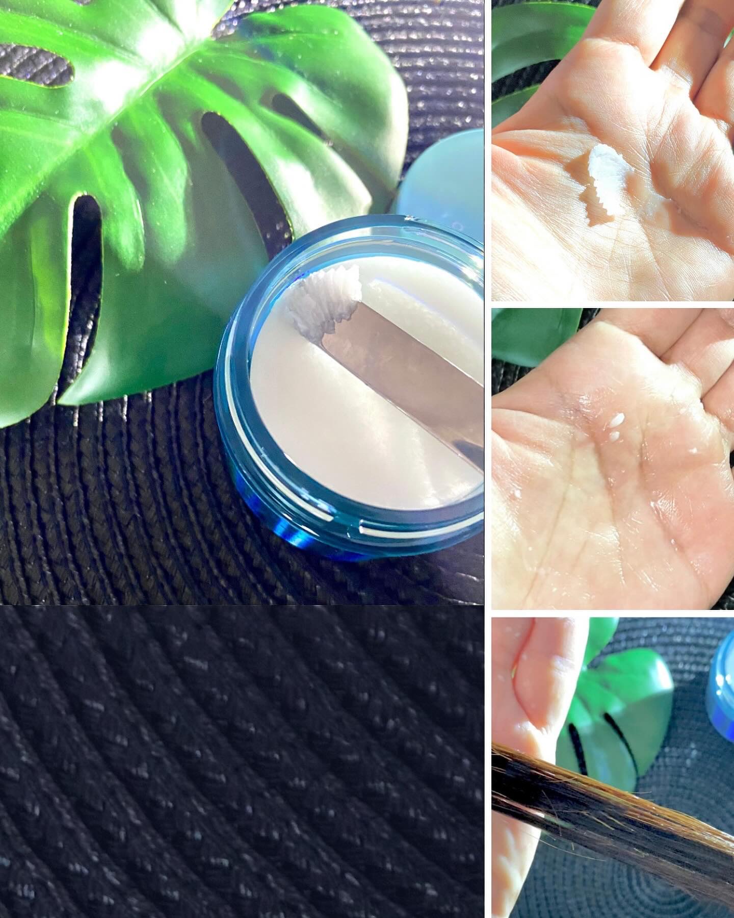 オーシャントリコ ヘアスタイリング バーム ライトブルー/OCEAN TRICO/ヘアバームを使ったクチコミ（3枚目）