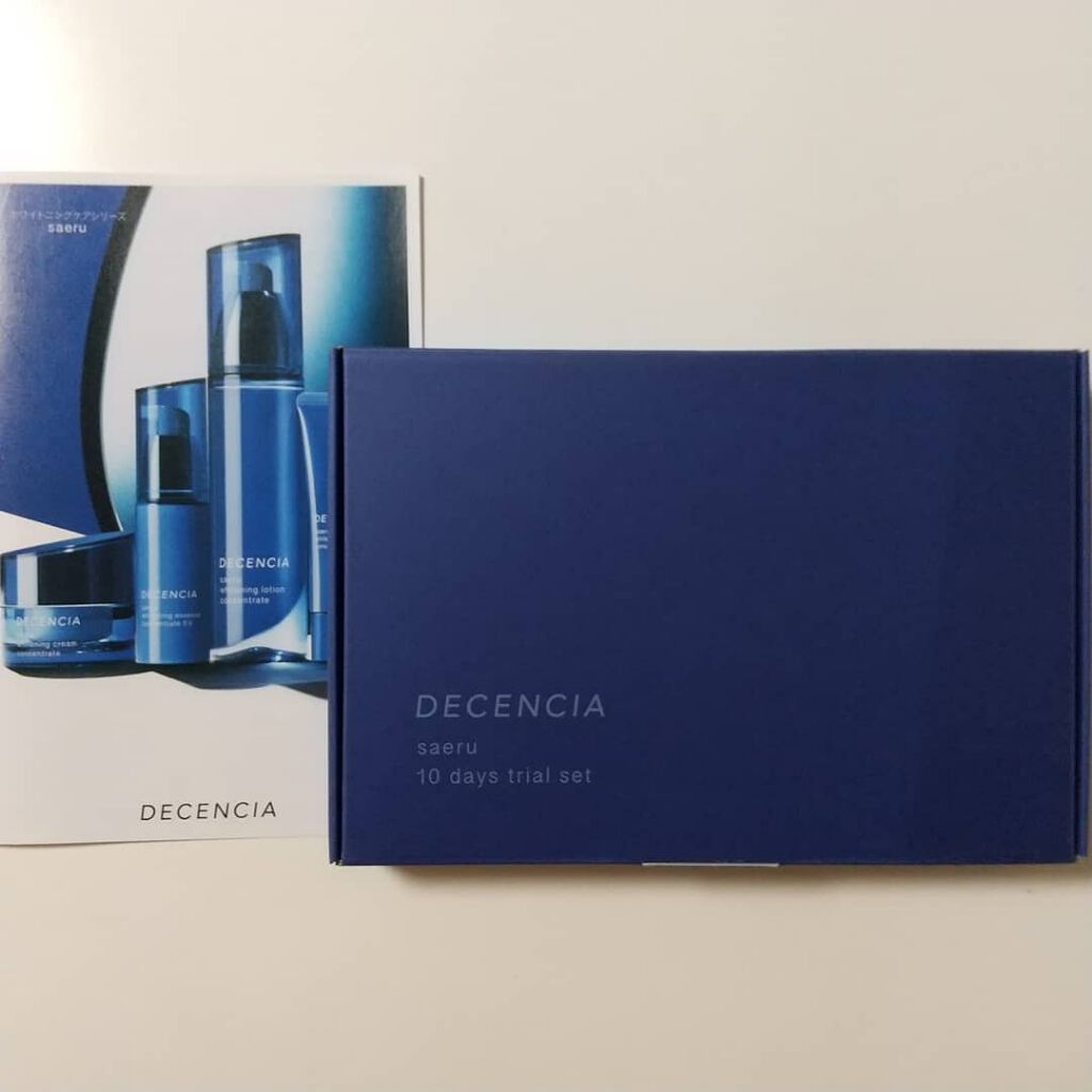 サエル トライアルセット/DECENCIA/トライアルキットを使ったクチコミ(1枚目)