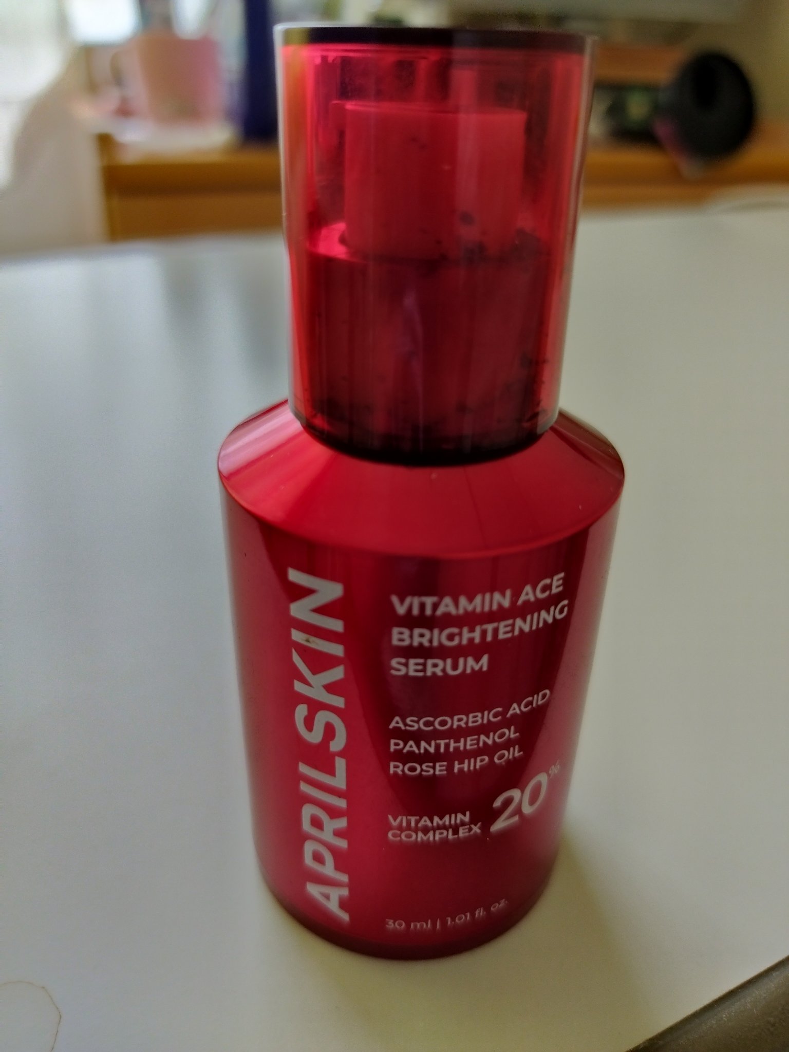 ビタミンACEセラム/APRILSKIN/美容液を使ったクチコミ（1枚目）