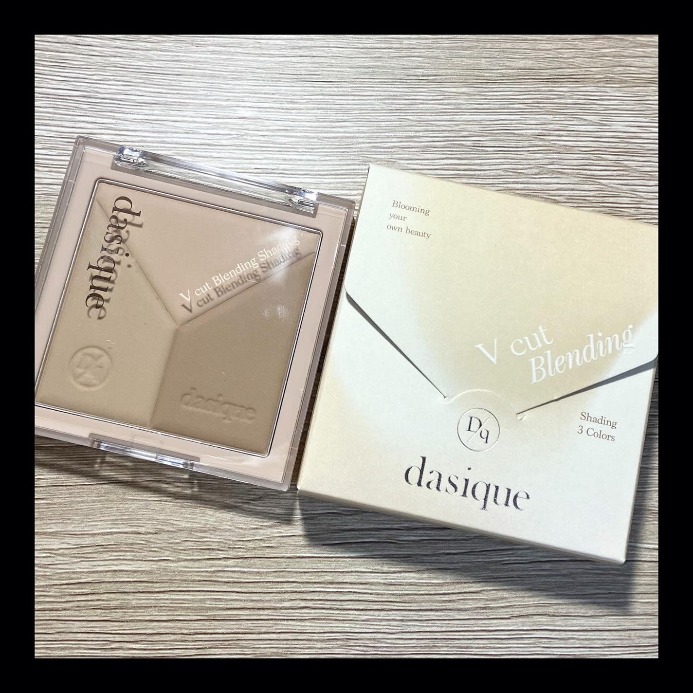 Vカットブレンディングシェーディング/dasique/シェーディングを使ったクチコミ(1枚目)