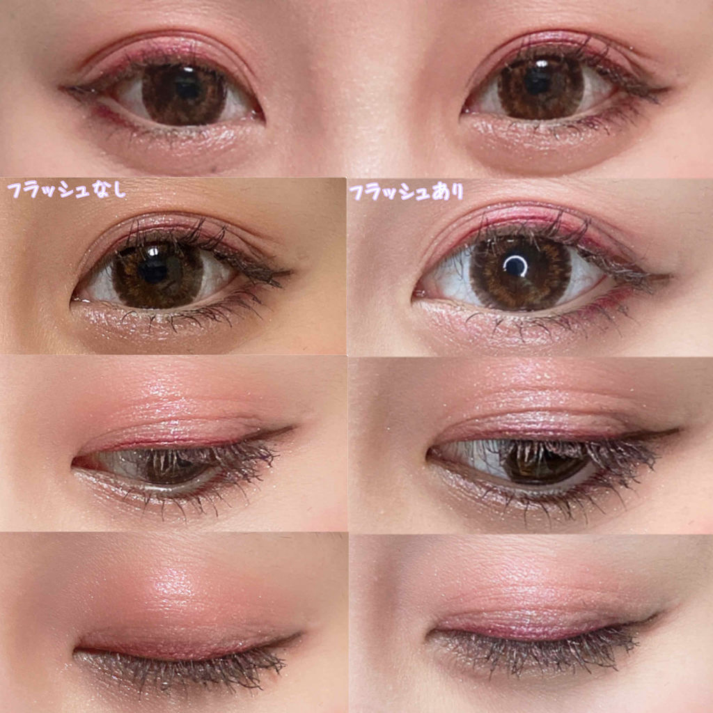 シャイニーシャドウ N/excel/単色アイシャドウを使ったクチコミ（3枚目）