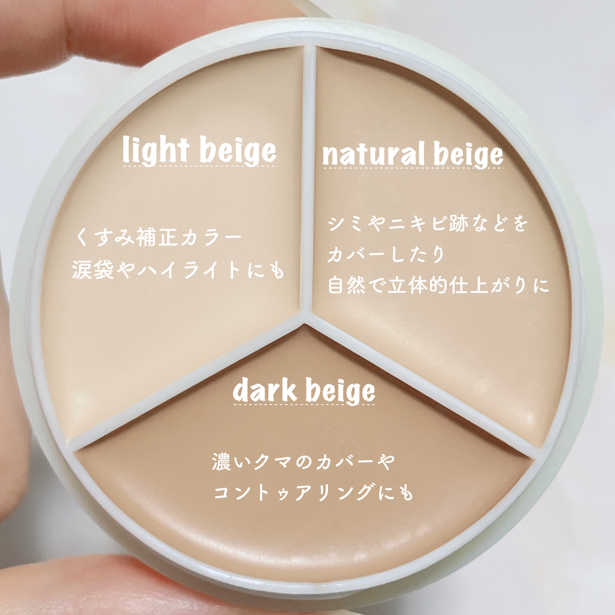 カバーアッププロコンシーラー/TFIT/パレットコンシーラーを使ったクチコミ（3枚目）