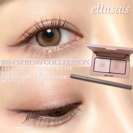 エテュセ アイエディション(リキッドライナー)/ettusais/リキッドアイライナーを使ったクチコミ(1枚目)