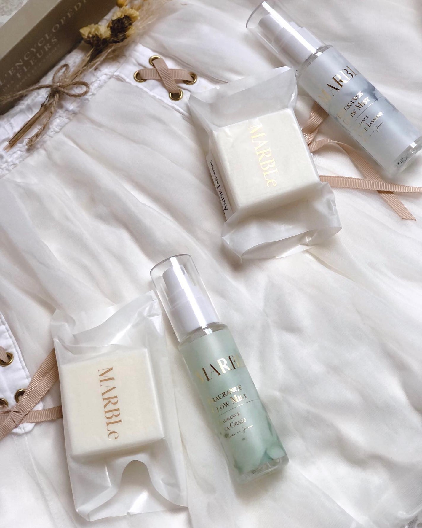 GLOW & MOIST COLLECTION/SWATi MARBLe/スキンケアキットを使ったクチコミ(2枚目)