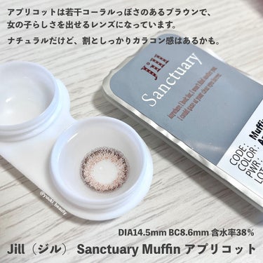 Jill Sanctuary/グラムレンズ/カラーコンタクトレンズを使ったクチコミ（3枚目）