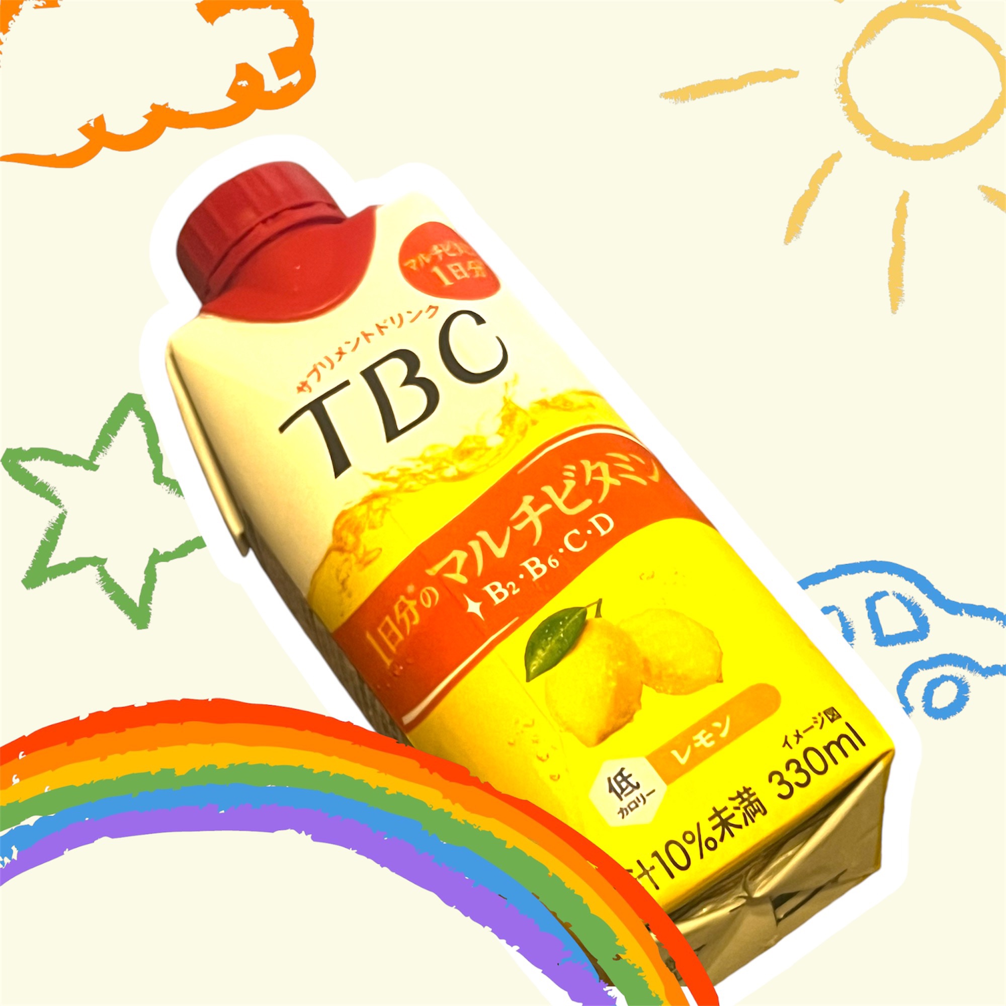 TBC マルチビタミン ピーチ/TBC/ドリンクを使ったクチコミ（2枚目）