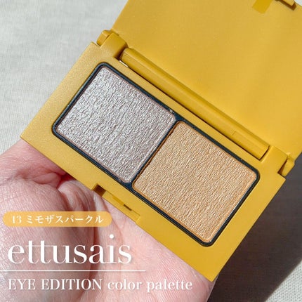 エテュセ アイエディション(カラーパレット)/ettusais/アイシャドウパレットを使ったクチコミ(4枚目)