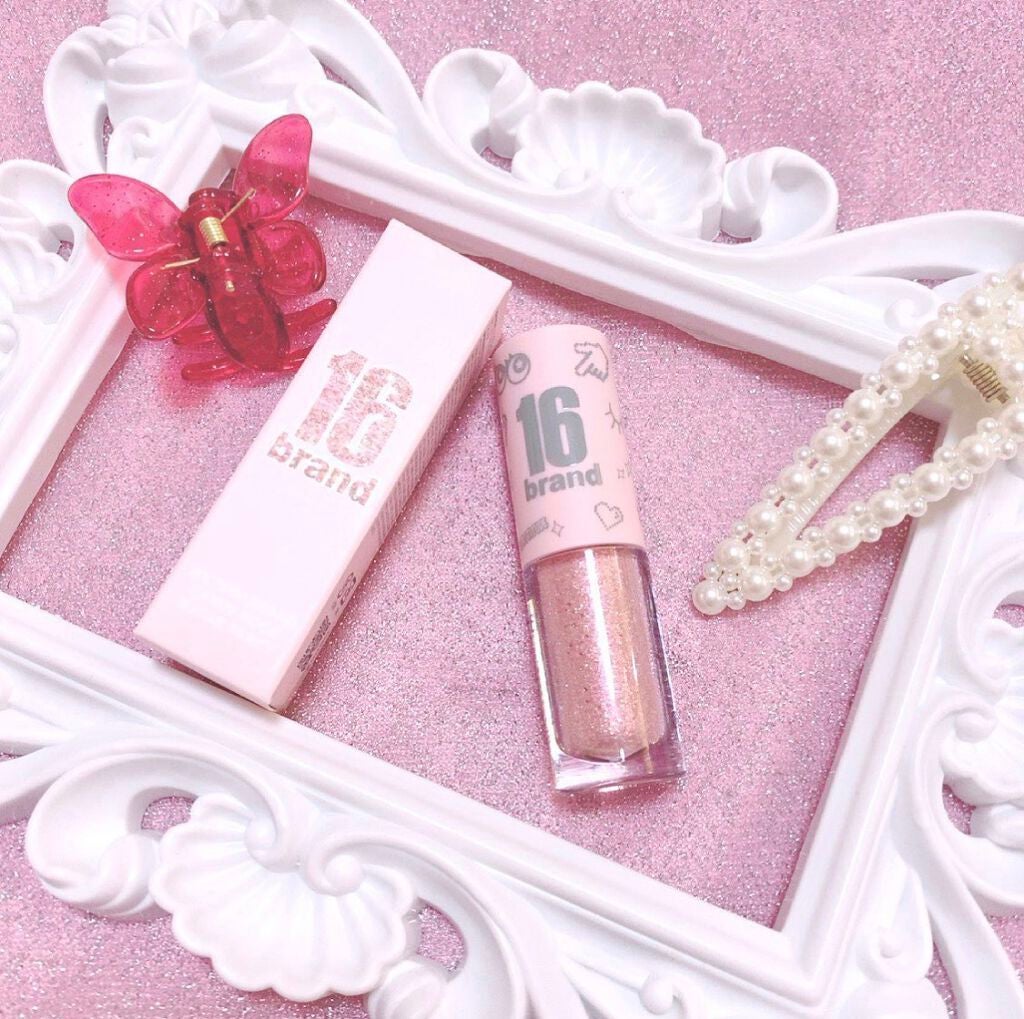 CANDYROCK SUGARPARTY/16BRAND/リキッドアイシャドウを使ったクチコミ(1枚目)