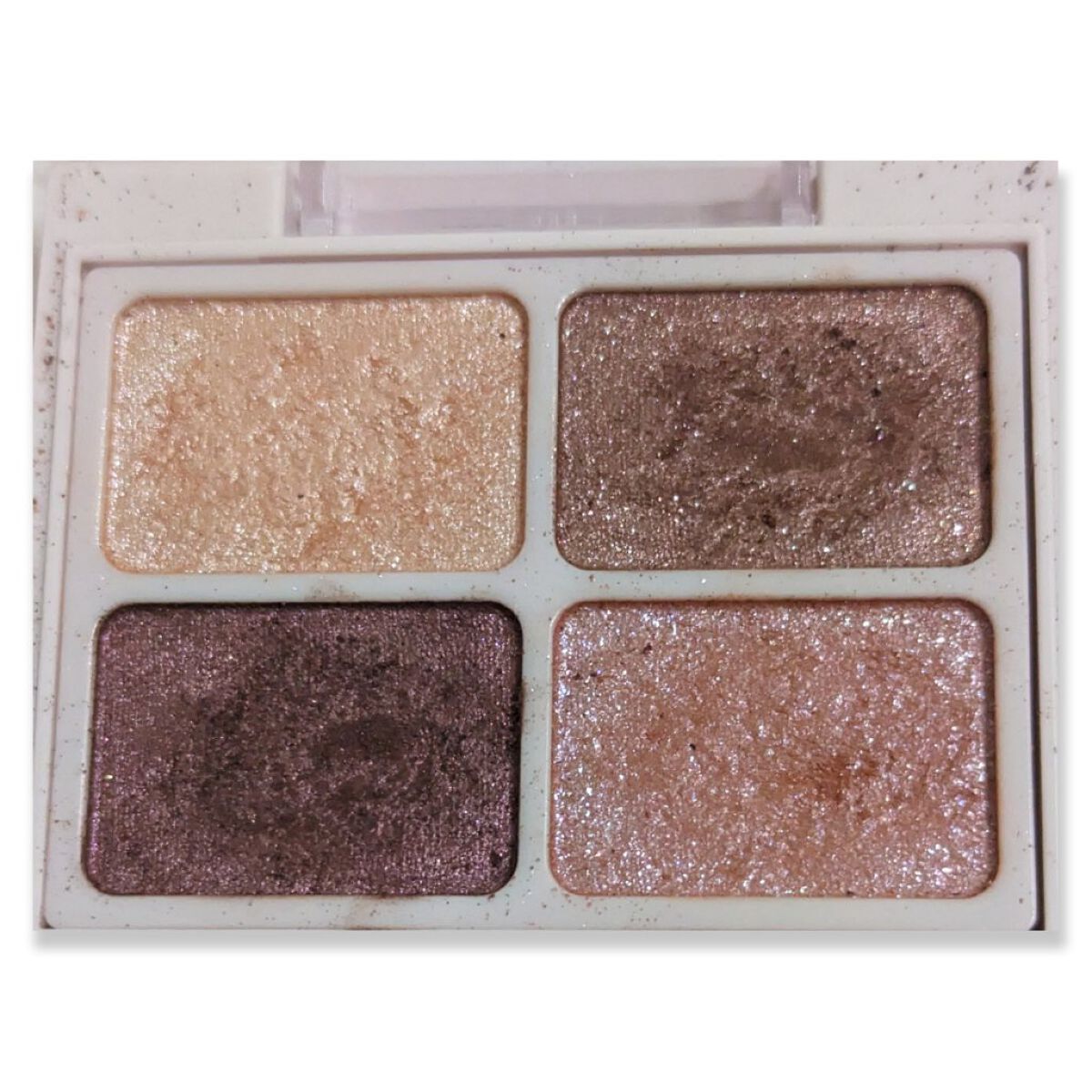 デイジードール アイカラー パレット R-01 ライチレッド/DAISY DOLL by MARY QUANT/アイシャドウパレットを使ったクチコミ（3枚目）