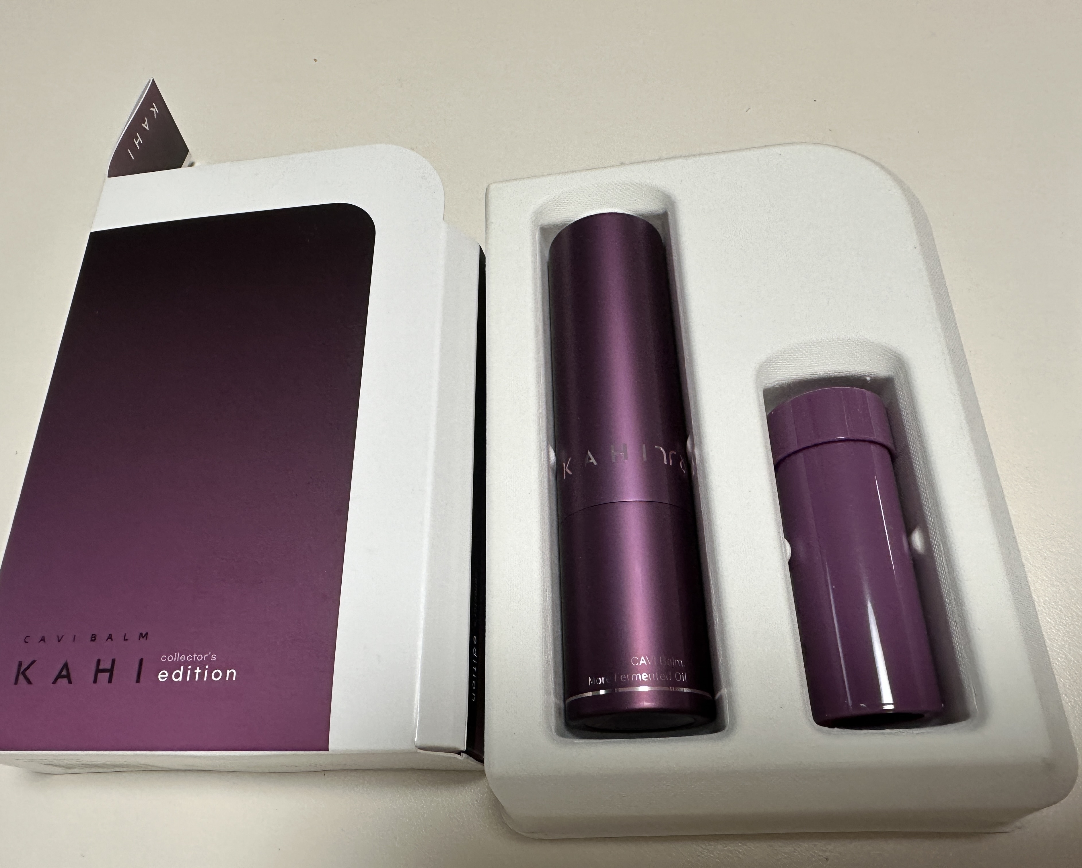 キャビバーム(リフィルつきセット)/KAHI/スキンケア・基礎化粧品を使ったクチコミ（3枚目）