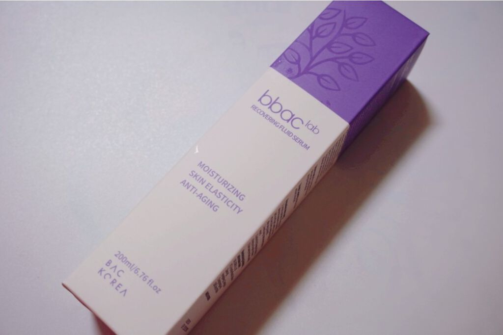RECOVERING FLUID SERUM/BBACLAB/乳液を使ったクチコミ（1枚目）