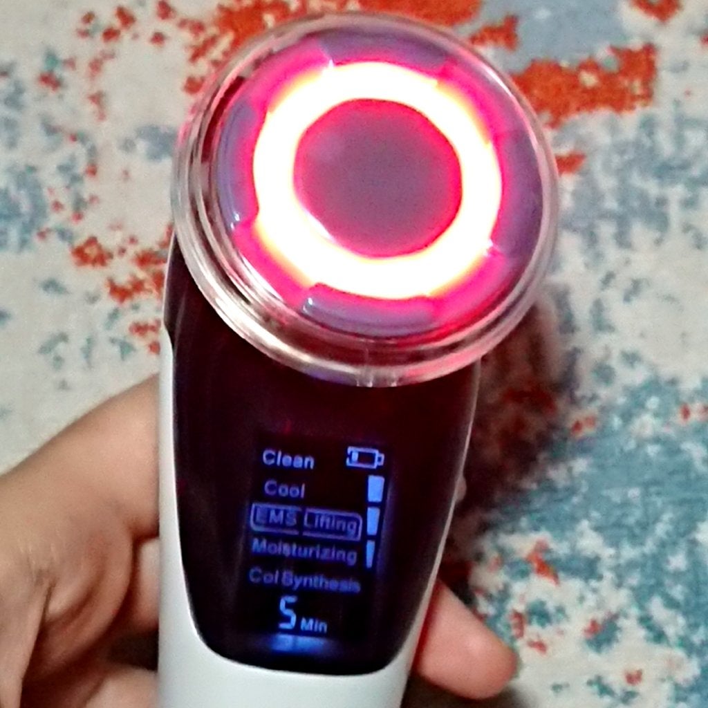 多機能温冷美顔器/ANLAN/美顔器・マッサージを使ったクチコミ(4枚目)