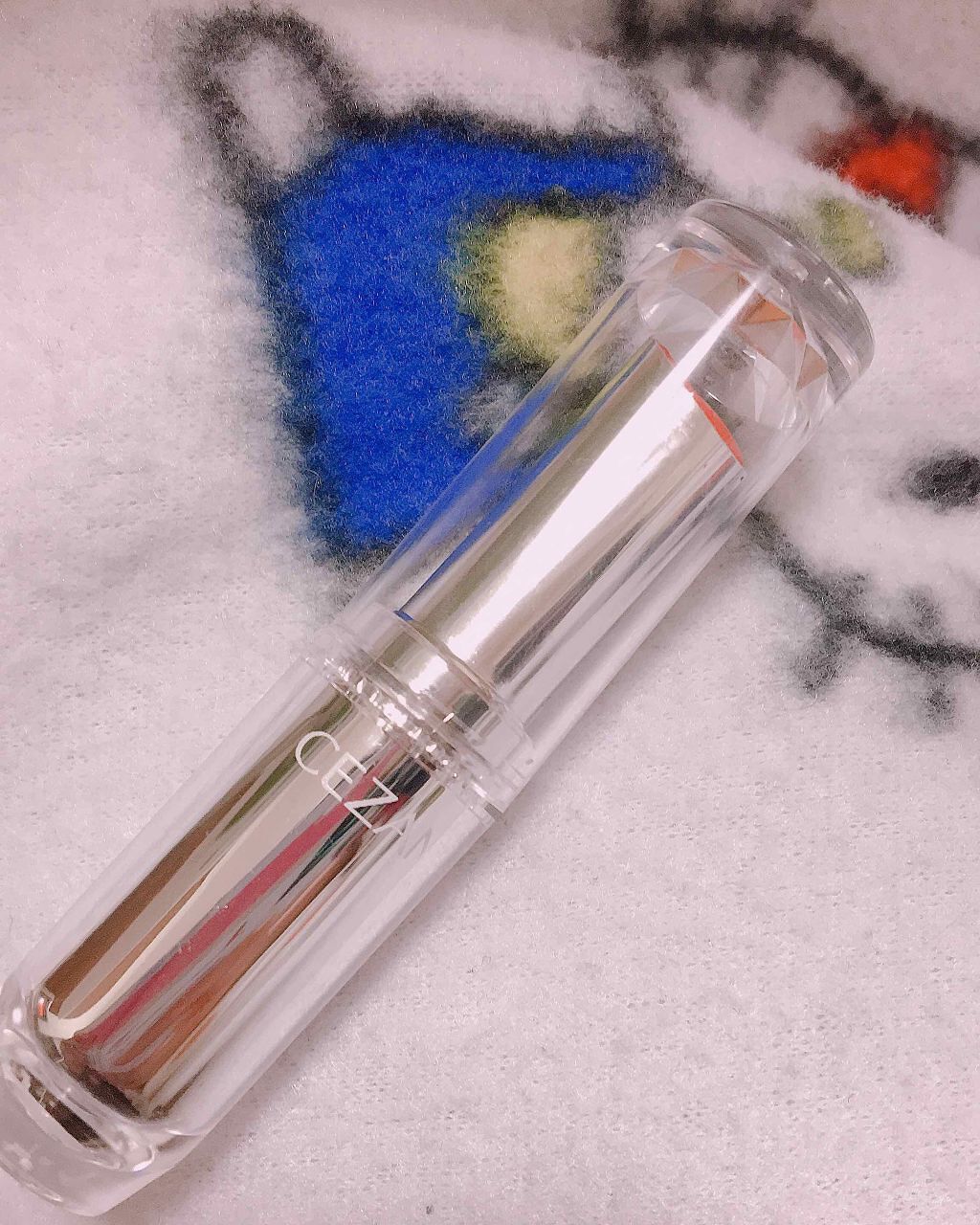 ラスティンググロスリップ/CEZANNE/口紅を使ったクチコミ(1枚目)