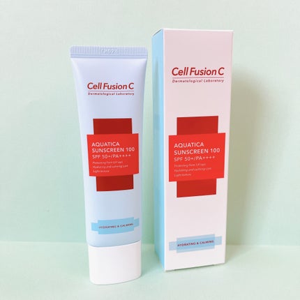 アクアティカサンスクリーン100/Cell Fusion C(セルフュージョンシー)/日焼け止めクリームを使ったクチコミ(1枚目)