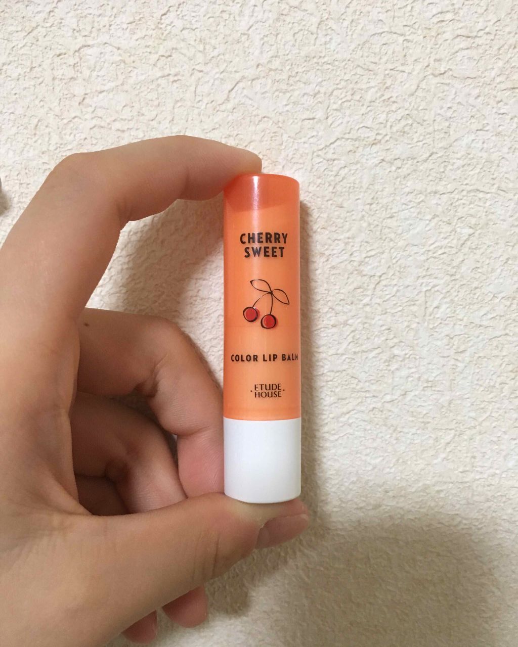 チェリースイート カラーリップバーム/ETUDE/口紅を使ったクチコミ(2枚目)