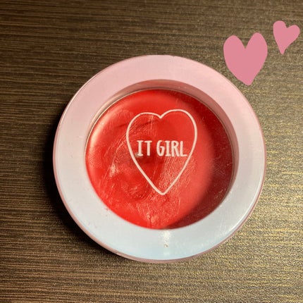 ダイソー×IT GIRL クリームチーク&リップ/DAISO/ジェル・クリームチークを使ったクチコミ(1枚目)