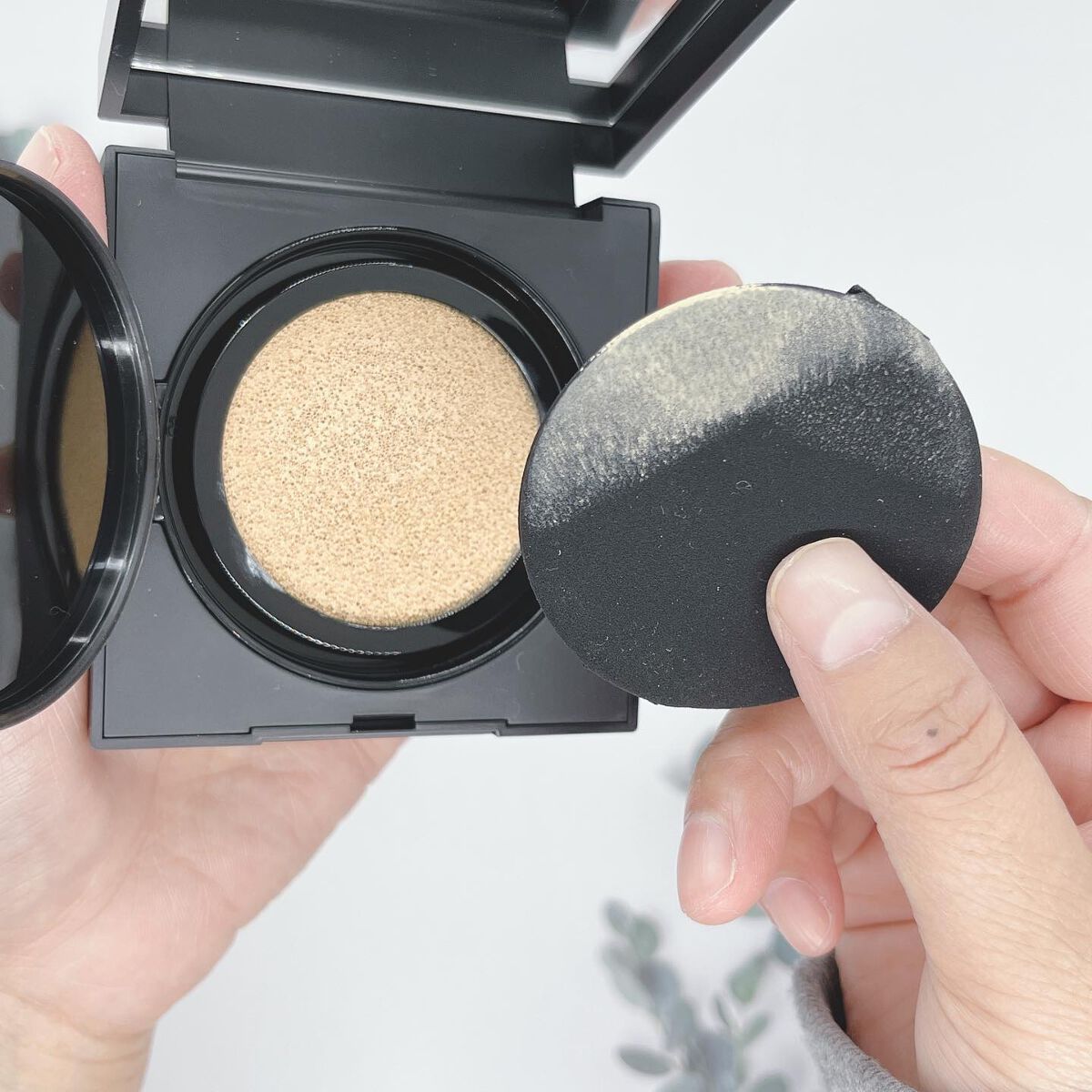 ぷえら on LIPS 「NARS様ナチュラルラディアントロングウェアクッションファンデ..」(7枚目)