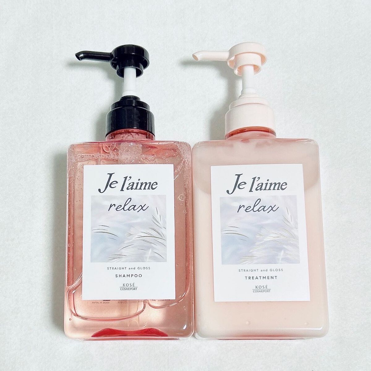 リラックス ミッドナイトリペア シャンプー/ヘアトリートメント (ストレート&グロス)/Je l'aime/市販シャンプーを使ったクチコミ(1枚目)