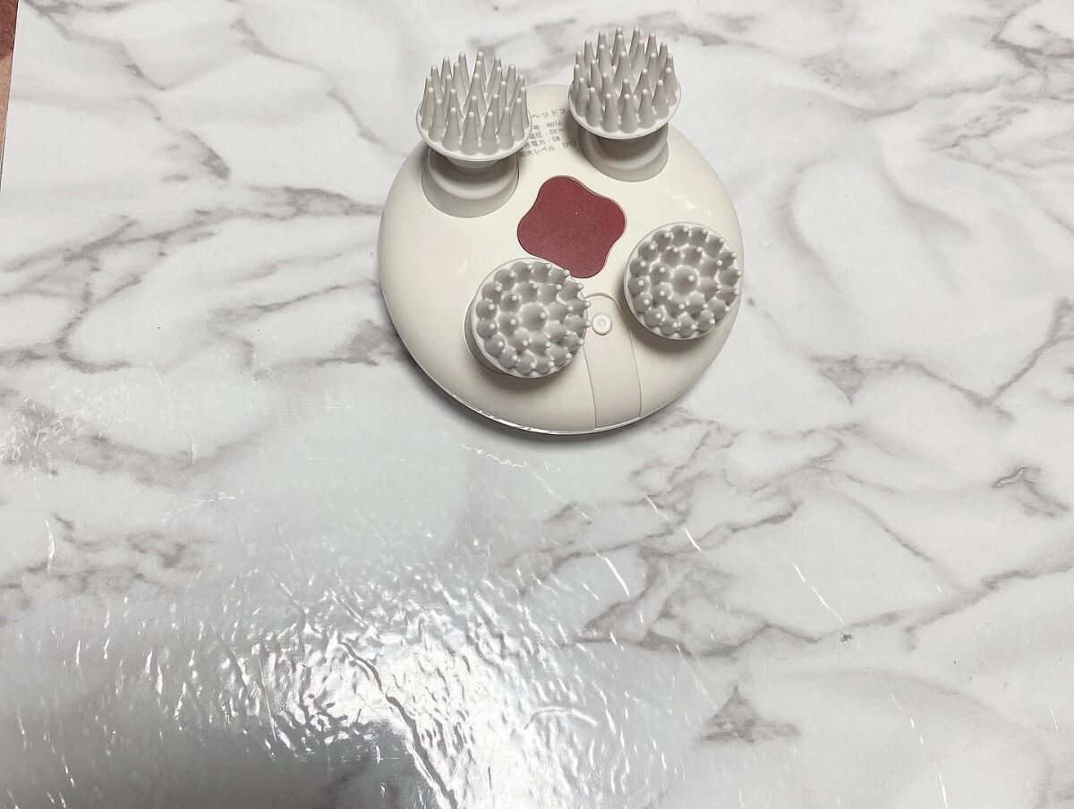 ヘッドスパ 電動頭皮ブラシ/yete/ヘッドマッサージャーを使ったクチコミ(2枚目)