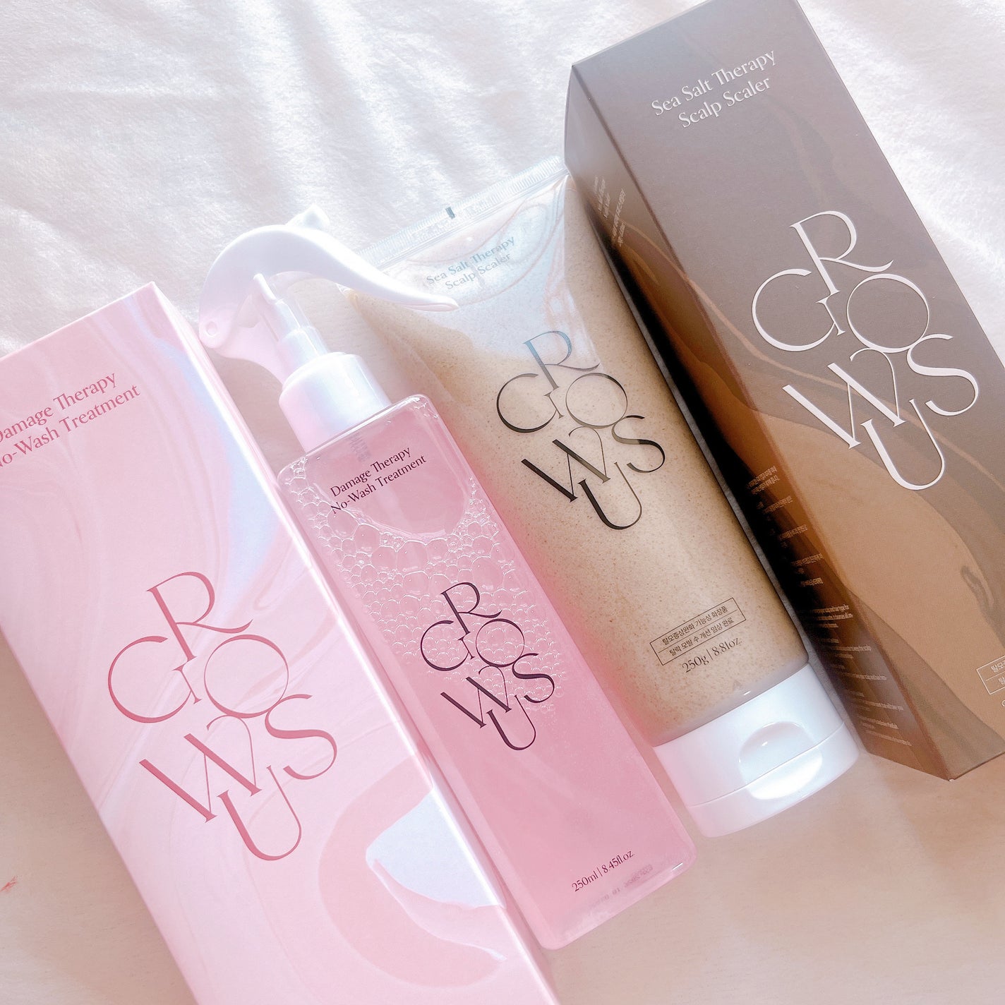 洗い流さないトリートメント/GROWUS/アウトバストリートメントを使ったクチコミ(4枚目)