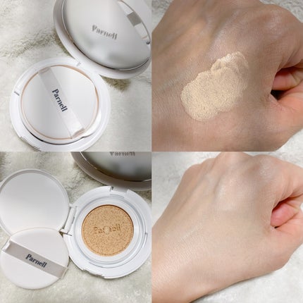 シカマヌ セラム クッションファンデ/parnell/クッションファンデーションを使ったクチコミ(2枚目)