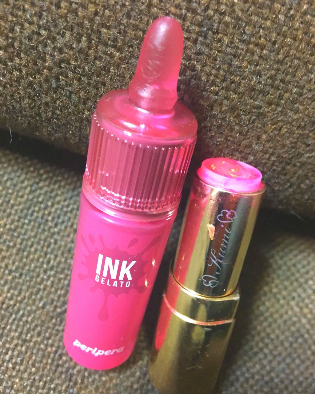 フラワーティントリップN オイルイン/Kailijumei/リップティントを使ったクチコミ（1枚目）