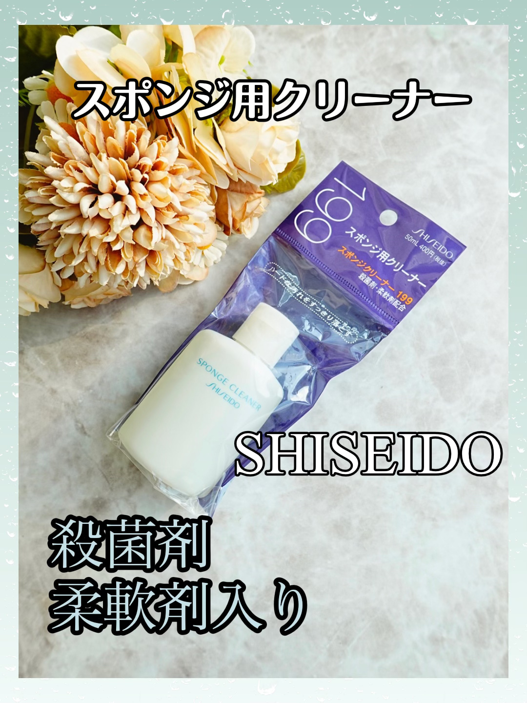 スポンジクリーナーＮ　199/SHISEIDO/その他化粧小物を使ったクチコミ（1枚目）