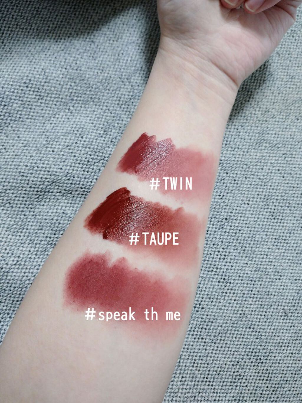 3CE ベルベット リップティント/3CE/リップティントを使ったクチコミ(2枚目)