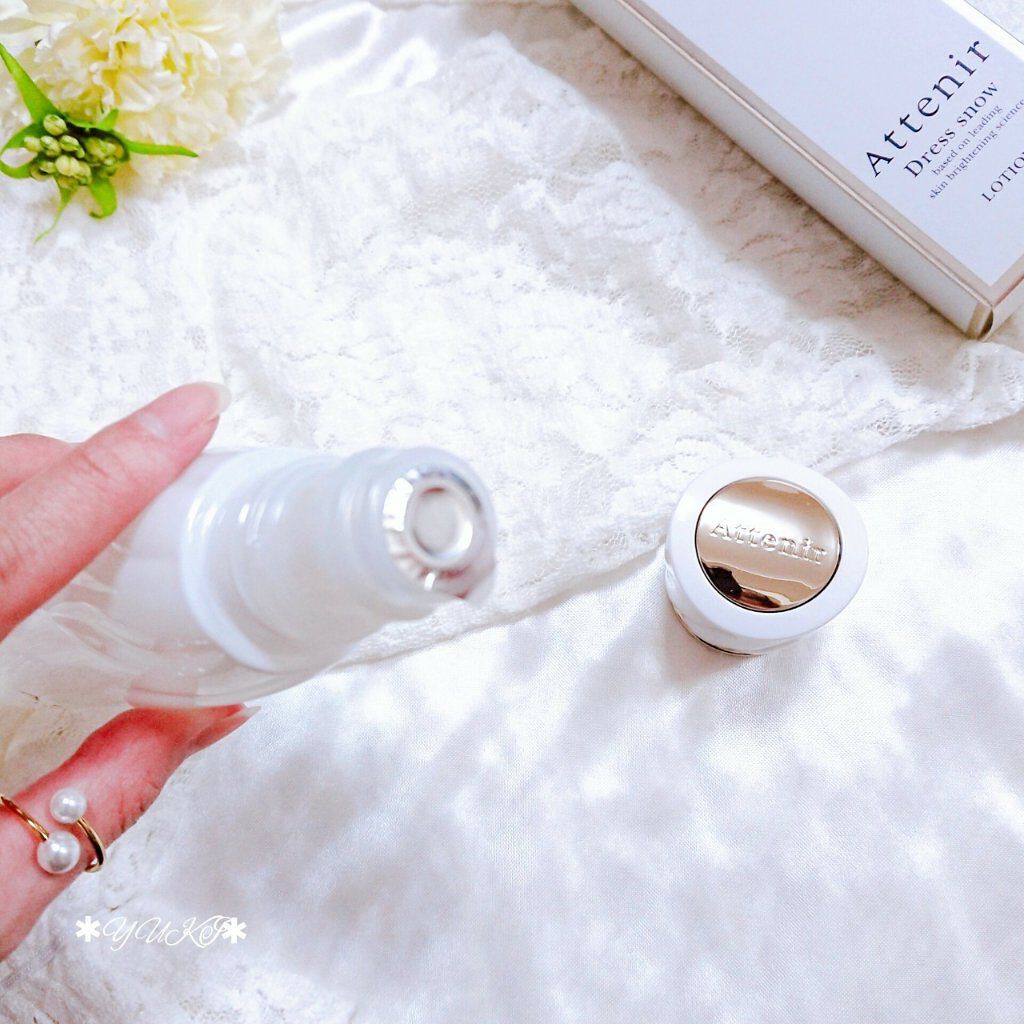 ドレススノー ローション【医薬部外品】 /アテニア/化粧水を使ったクチコミ（2枚目）