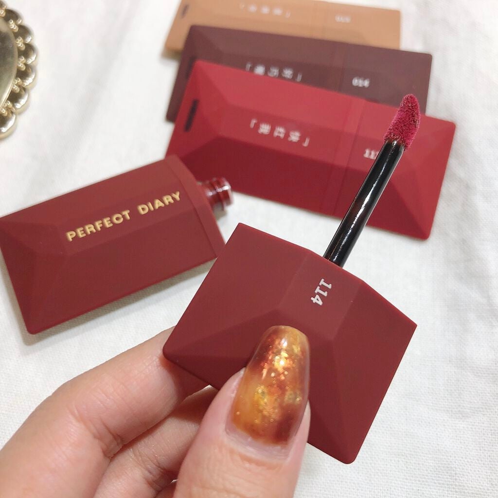 PERFECT DIARY (パーフェクトダイアリー) READ ME フローティングライト リップグロス/PERFECT DIARY/リップグロスを使ったクチコミ(7枚目)